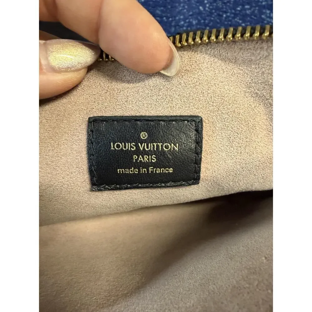 Louis Vuitton Coussin PM Lambskin Small Black Empreinte Monogram Leather France